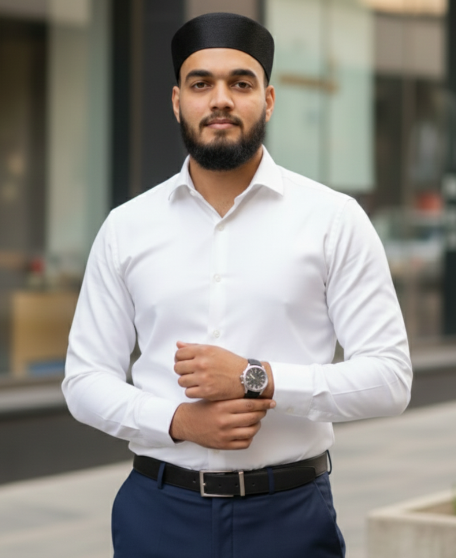 Classic White Formal Shirt