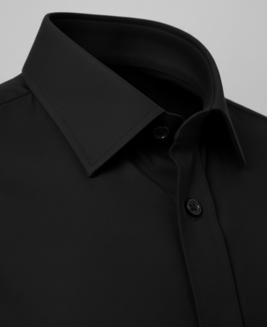 Black Stripe Formal Shirt